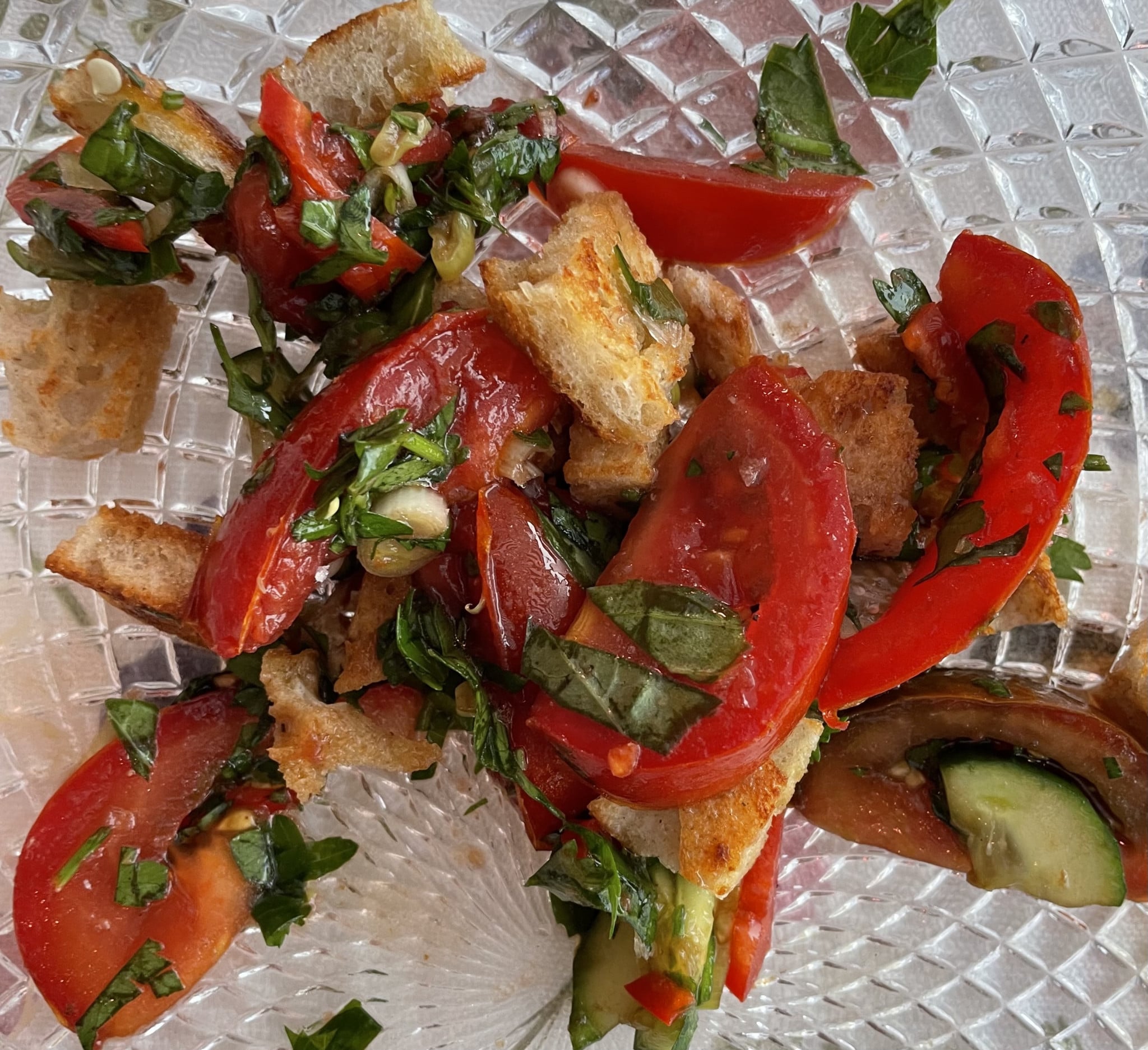 Panzanella - toskanischer Brotsalat - Willkommen auf FressFreunde.de Panzanella - toskanischer Brotsalat - Willkommen auf FressFreunde.de