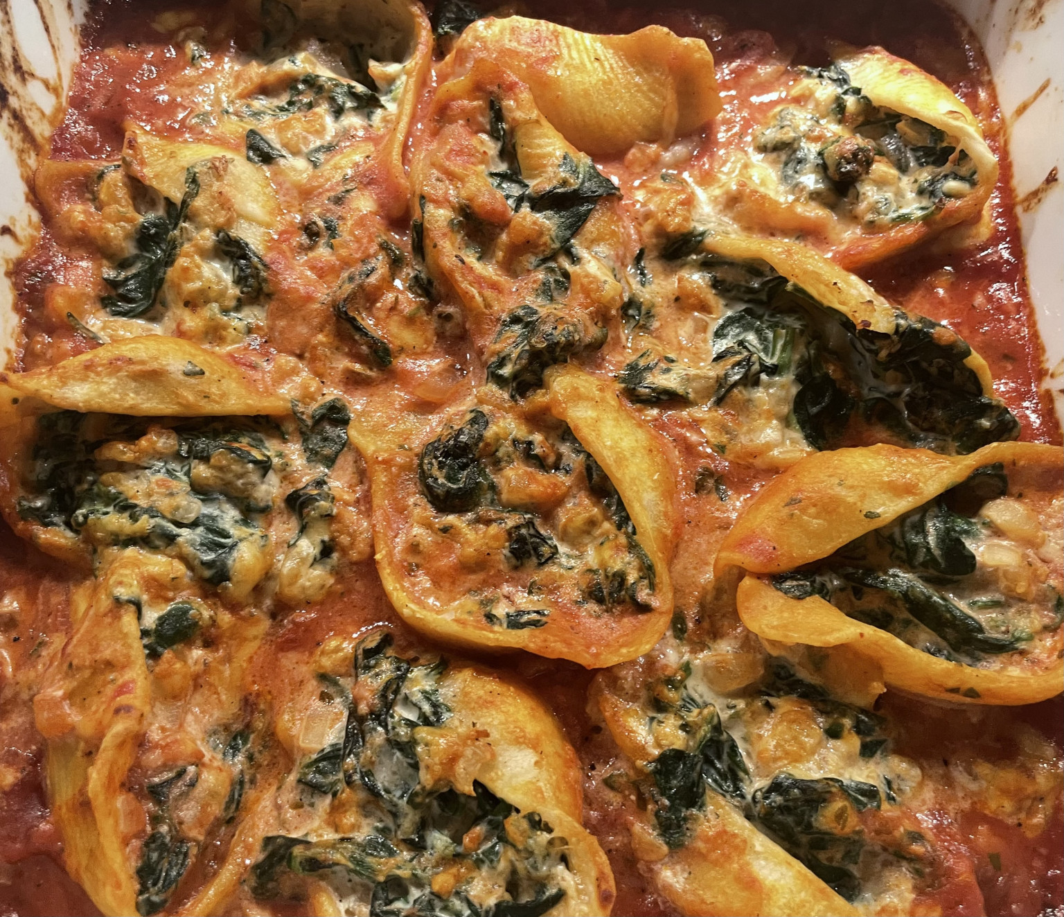 Gefüllte Muschelnudeln - Gefüllte Muschelnudeln