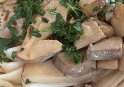 Pappardelle mit Steinpilzen - ein Genuss